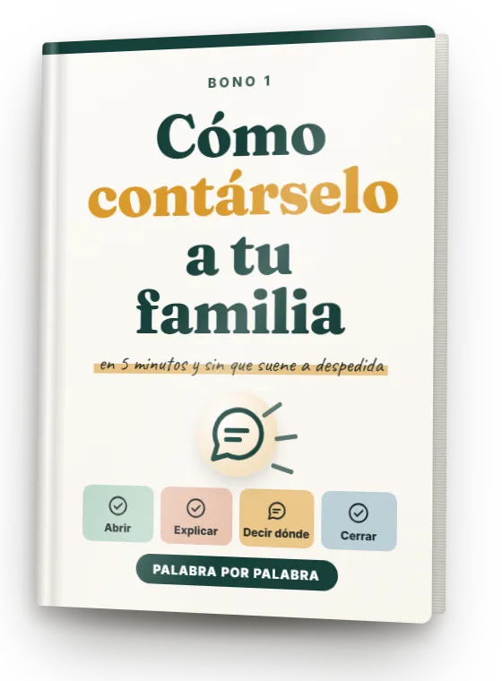 Cómo contárselo a tu familia en 5 minutos