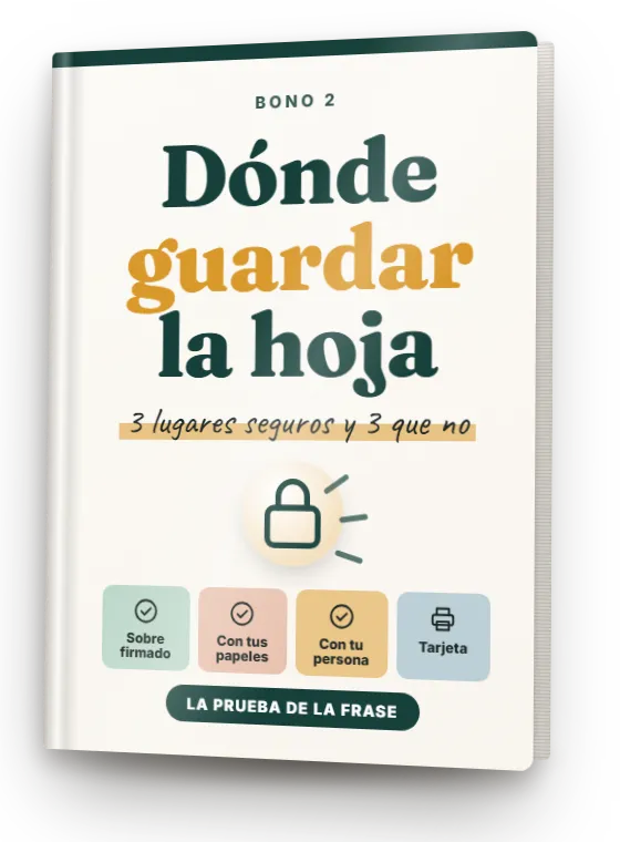 Dónde guardar la hoja: 3 lugares seguros y 3 que no
